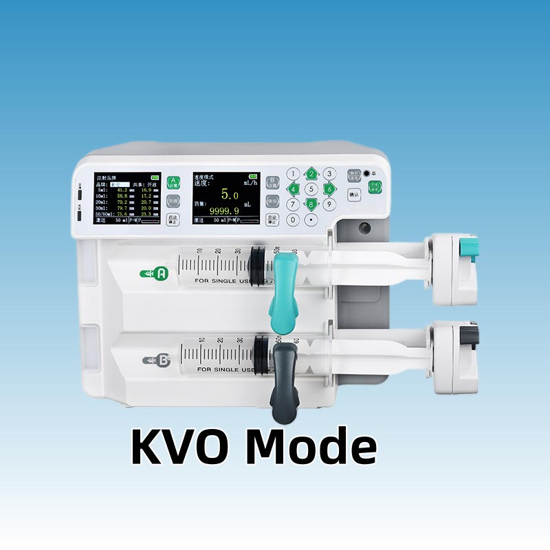 Dubbelkanals sprutpump